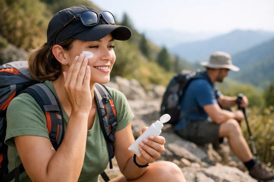 How to Reapply Sunscreen on Trail
