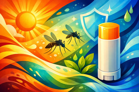 Why an SPF 50 Insect Repellent Stick Works