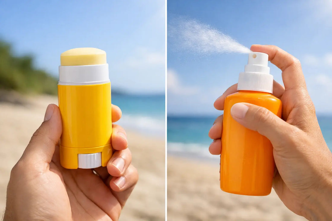 Sunscreen Stick vs Spray: Which Wins Outside?