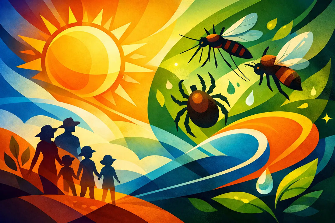 Family Outdoor Bug and Sun Protection