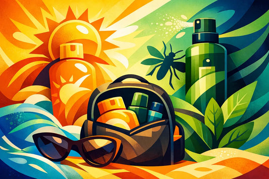 How to Pack Sunscreen Repellent Right