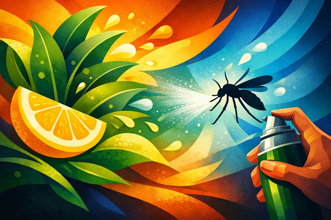 Lemon Eucalyptus Insect Repellent Works