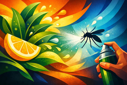 Lemon Eucalyptus Insect Repellent Works