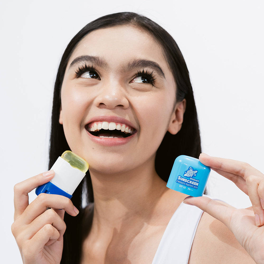 Outer Ape 2in1 Sunscreen & Mosquito Repellent Stick | SPF50, PA+++, DEET-Free, and Kid-Friendly