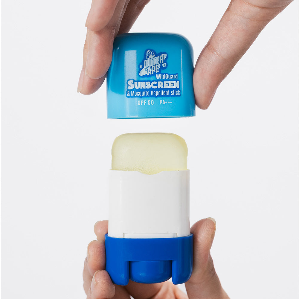 Outer Ape 2in1 Sunscreen & Mosquito Repellent Stick | SPF50, PA+++, DEET-Free, and Kid-Friendly