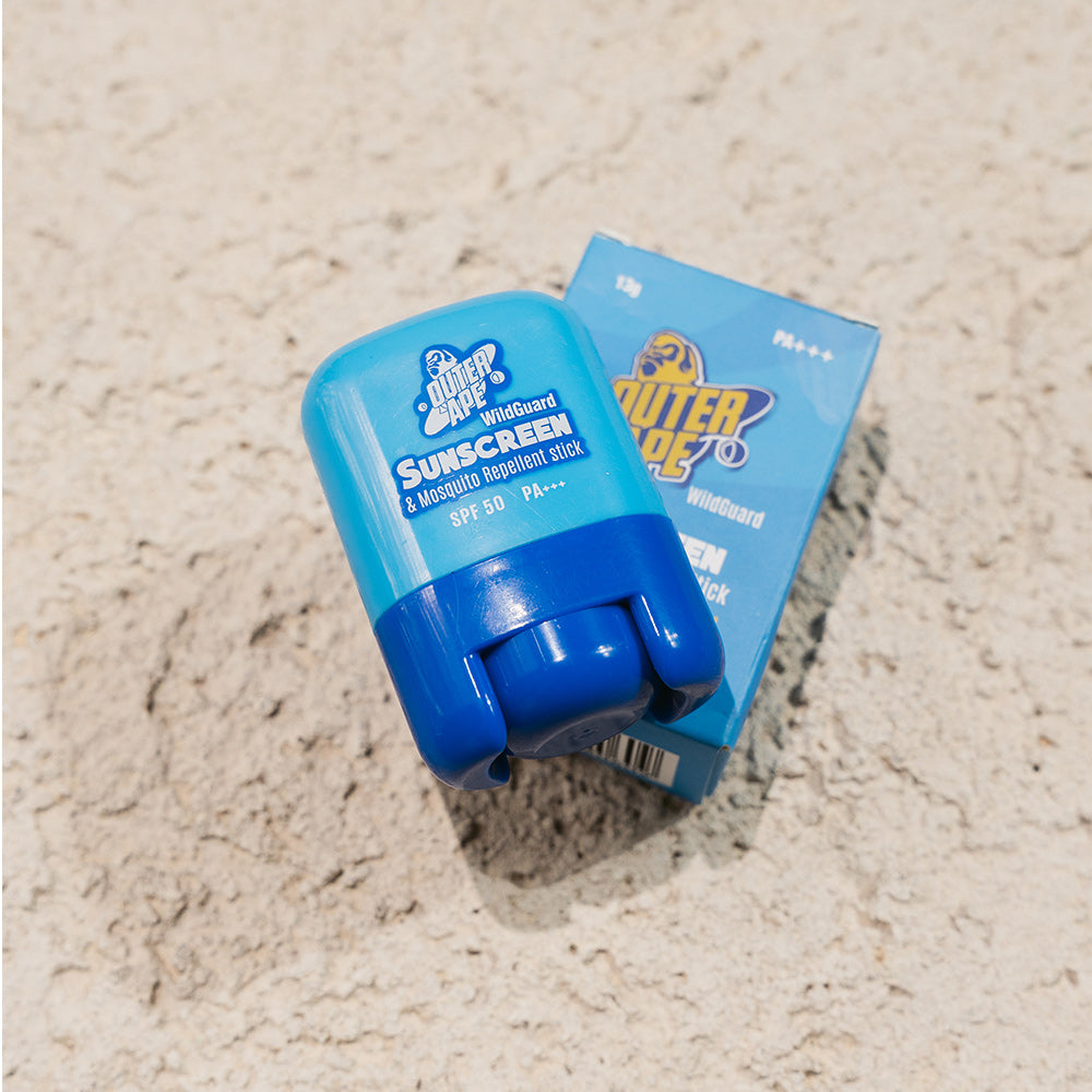 Outer Ape 2in1 Sunscreen & Mosquito Repellent Stick | SPF50, PA+++, DEET-Free, and Kid-Friendly